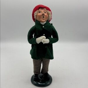 Byers choice Victorian Caroler Boy